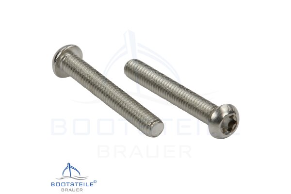 Linsenkopfschrauben ISO 7380 ISR A2