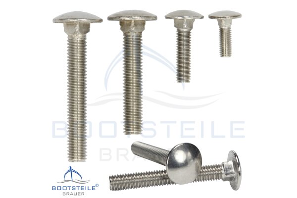 Flachkopfschrauben DIN 603