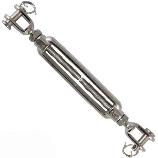 Wantenspanner Gabel - Gabel M5 x 120 geschweißt, offen - Edelstanl A4