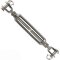 Tendeur à chapes, cage ouverte 8021 - M10 x 220 mm - acier inoxydable A4 (AISI 316)