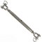 Turnbuckle fork-fork 8245 - M6 x 220 mm - stainless steel A4 (AISI 316)