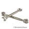 Ridoir à deux chapes soudés 8245 - M12 x 360 mm - acier inoxydable A4 (AISI 316)
