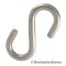 S - Haken symmetrisch 10 x 85 mm - Edelstahl A4 (AISI 316)