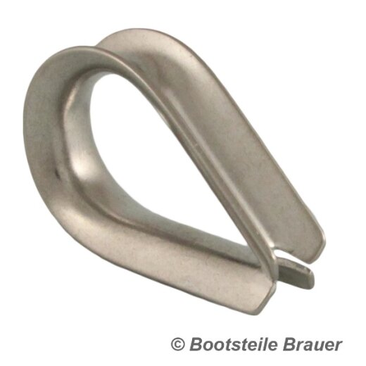 Cosse-Cur -  3mm - Acier inoxydable A4 (AISI 316)