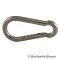 Spring hooks - 10 x 100 mm - stainless steel A4 (AISI 316)