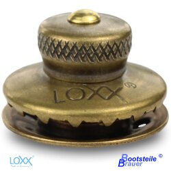 LOXX Oberteil kleine Griffkappe - Altmessing