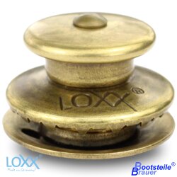 LOXX® upper part big head - Vintage brass