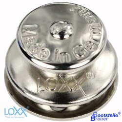 Loxx ® partie supérieure grosse tête -  Laiton nickeler Made in Germany
