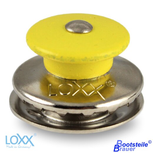 Loxx ® partie supérieure grosse tête - laiton nickeler jaune