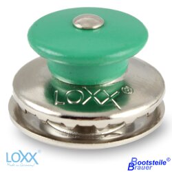 LOXX Oberteil Bunt mit großer grüner Griffkappe - Vernickelt