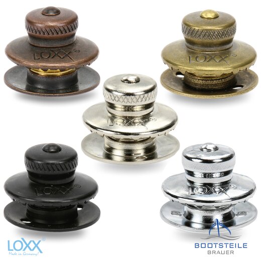 LOXX Oberteil mit kleiner Griffkappe - für Materialstärke bis 4 mm