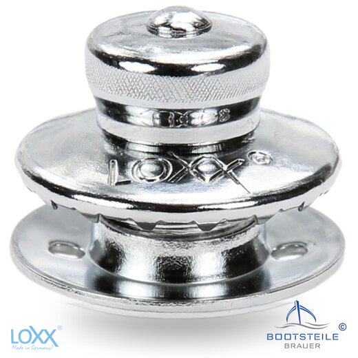 Loxx® upper part small head with long washer - Chrome