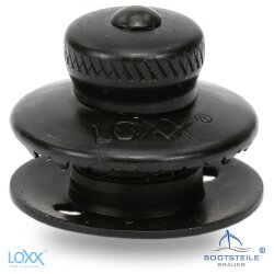 Loxx ® partie supérieure petite tête avec longue rondelle -laiton noire chromer