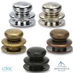 LOXX Oberteil mit glatter Griffkappe - für Materialstärke bis 4 mm