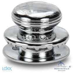 Loxx® upper part smooth head with long washer - Chrome