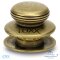 Loxx® upper part smooth head with long washer - Vintage brass