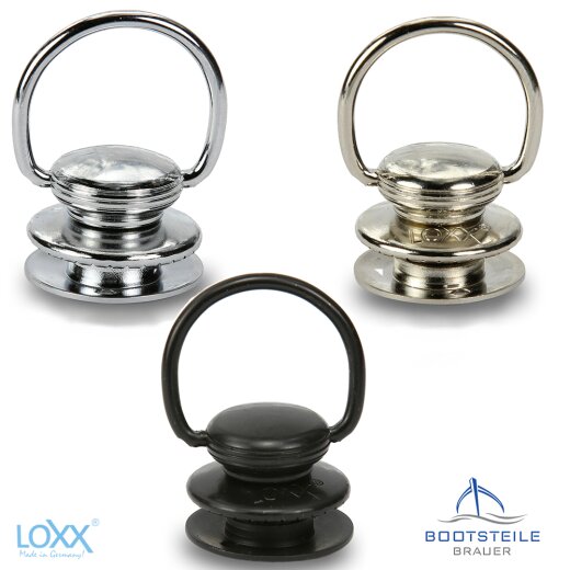 Loxx® upper part smooth head and bracket for material thickness up to 4 mm