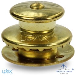 Loxx® upper part big head with long washer - brass blank