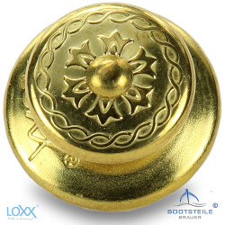 Loxx® upper part big head with long washer -Maritime - Brass blank