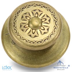 Loxx&reg; upper part big head with long washer - Vintage brass / &quot;Victoria&quot;