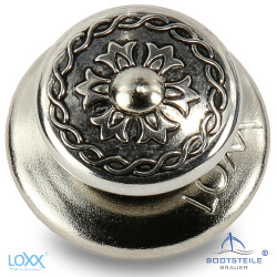 Loxx® upper part big head with long washer - Vintage nickel/ "Mary"