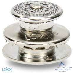 Loxx&reg; upper part big head with long washer - Vintage nickel/ &quot;Mary&quot;