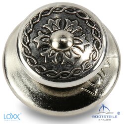 Loxx&reg; upper part big head with long washer - Vintage nickel/ &quot;Mary&quot;