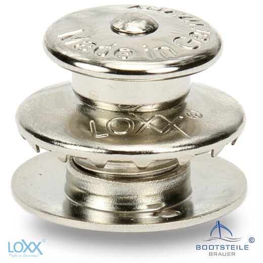 LOXX partie supérieure grosse tête avec longue rondelle - acier inoxydable Made in Germany