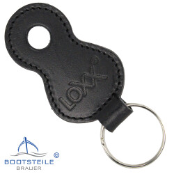 LOXX® Schlüsselanhänger mit Prägung - schwarz
