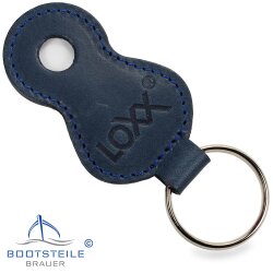LOXX&reg; keychain with embossment - Blue