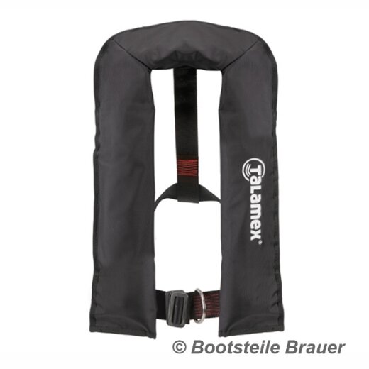 Talamex® Rettungsweste schwarz mit Lifebelt, automatisch...