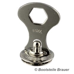 Loxx® clé  - 1 pièce - acier zinguer