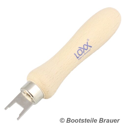 Loxx® big key with wooden handle - Galvanized steel
