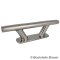 Cleat with internal thread 200 x 35 mm - Stainless steel A4