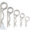 Goupille beta double similaire à DIN 11024 - 2,5 x 54 mm  - Acier inoxydable A4