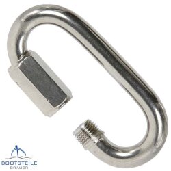 Ketten - Schnellverschluss 4 x 32 mm - Edelstahl A4 &auml;nhl. DIN 56926 Form A