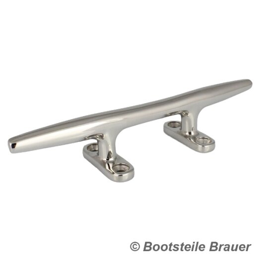 Belegklampe Rund 125 mm, 4 Bohrungen - Edelstahl A4 -...