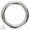 Anneau rond 4 x 25 mm poli - Acier Inoxydable V4A