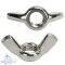 Wing nuts, American typ DIN 315 - M8 - Stainless steel A2