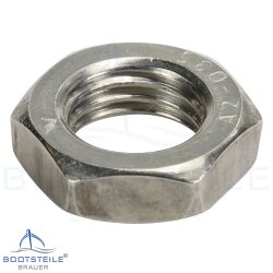 Hexagon thin nuts, low form DIN 439 - M16 - Stainless...