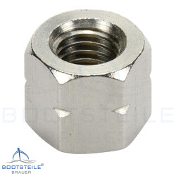 Hexagon nuts, height 1,5 d, Form B, M6 DIN 6330 - Stainless steel V2A