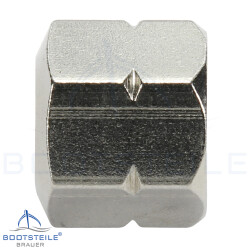 Hexagon nuts, height 1,5 d, Form B, DIN 6330 - Stainless steel V4A