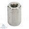 Hexagon nuts, height 3 d, M6 DIN 6334 - Stainless steel V4A