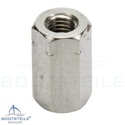 Hexagon nuts, height 3 d, M10 DIN 6334 - Stainless steel V4A