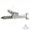 Hexagon head wood screws DIN 571 - 10 x 200 mm - Stainless Steel A2 (AISI 304)