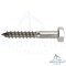 Hexagon head wood screws DIN 571 - 10 x 200 mm - Stainless Steel A2 (AISI 304)