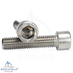 Hexagon socket head cap screws DIN 912 (ISO 4762) - M8 X 25 mm, partial thread - stainless steel A2 (AISI 304)