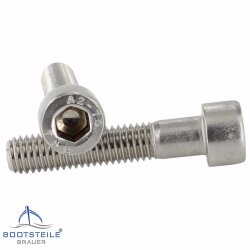 Hexagon socket head cap screws DIN 912 (ISO 4762) - M10 partial thread - stainless steel A2 (AISI 304)