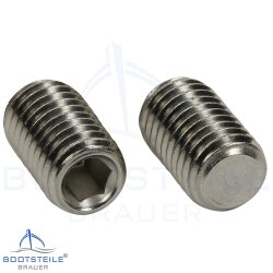 Gewindestifte M8 X 20 mit Innensechskant u. Kegelkuppe...