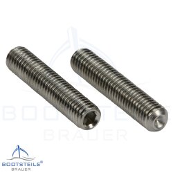 Hexagon socket set screws with cup point DIN 916 (ISO...